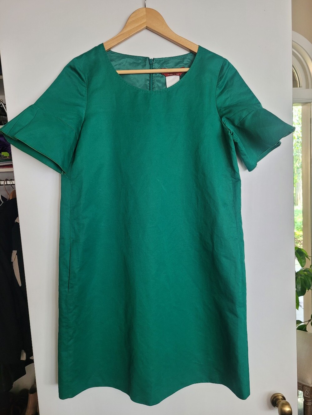 Max Mara Emerald Green Sheath Dress  6